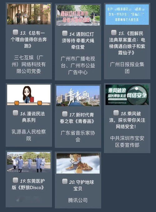 中山電視臺兩部優秀力作入圍省級網絡文化精品，誠邀用戶為作品火熱投票并助力推廣網絡文化新潮流